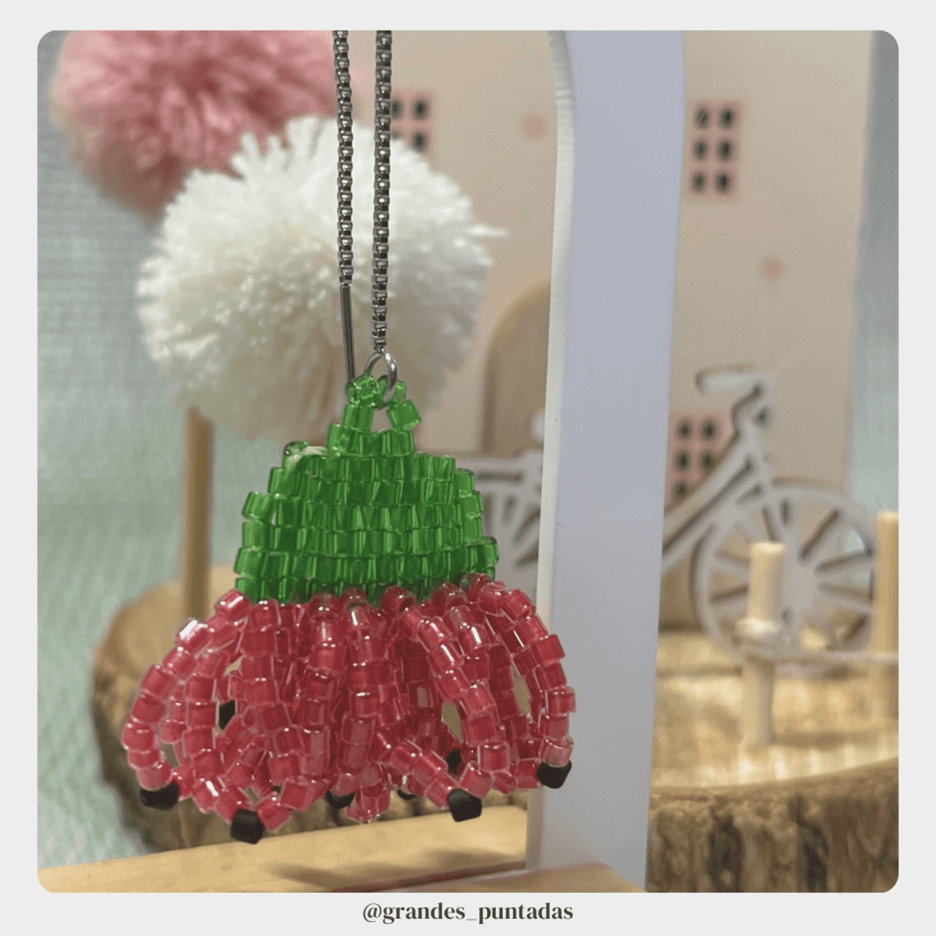 Pendientes Flora - 2