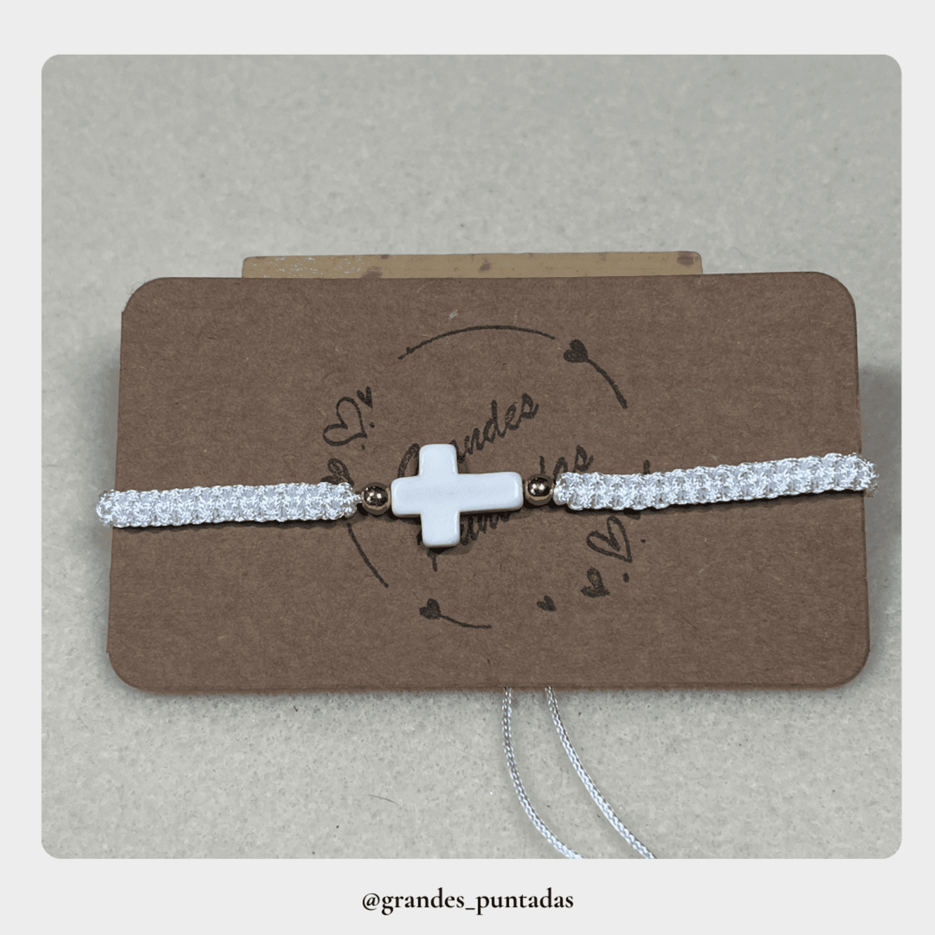 Pulsera Piedra Cruz - 2